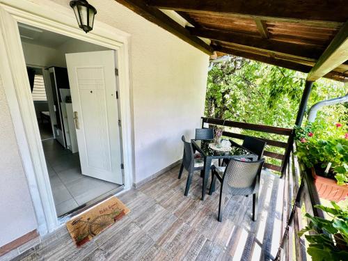 Balcon ou terrasse dans l'établissement Apartments Celopek