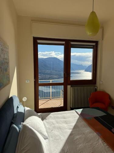 Villa Ponti Bellavistaにあるベッド