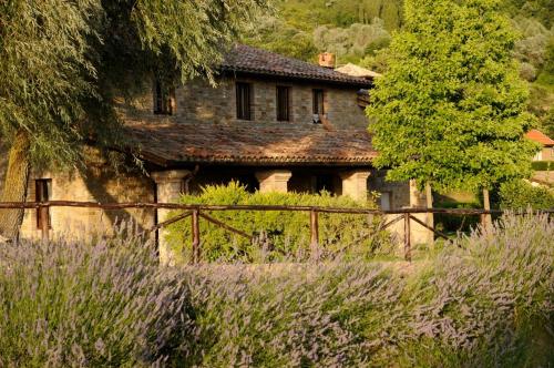 Jardín al aire libre en Agriturismo Le Case
