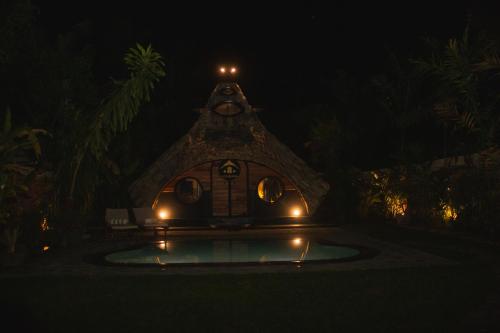 Bazén v ubytování Igabara Hobbit House nebo v jeho okolí