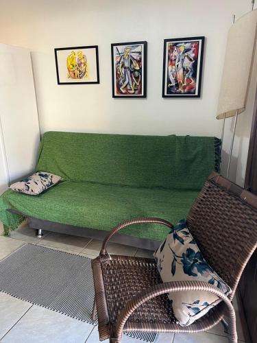 Ruang duduk di Residencial Casa Amarela