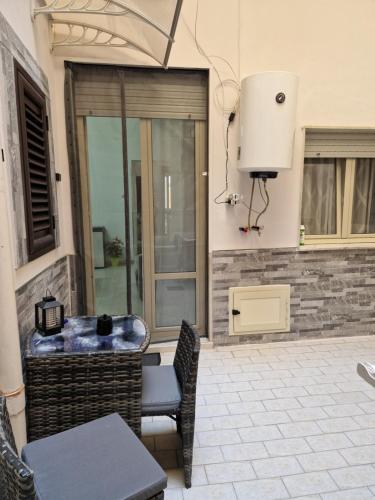 Balkoni atau teres di Casa Iris