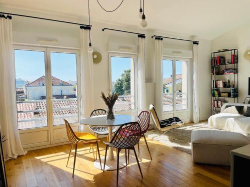 Prostor za sedenje u objektu T2 Duplex Chartrons avec parking