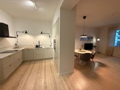 Nhà bếp/bếp nhỏ tại Apartment on Sankt Hanshaugen