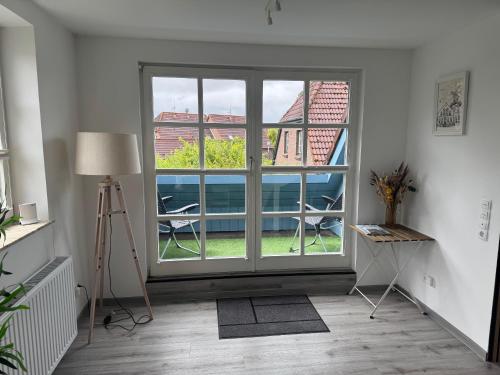 Posezení v ubytování Design Apartment in Carolinensiel
