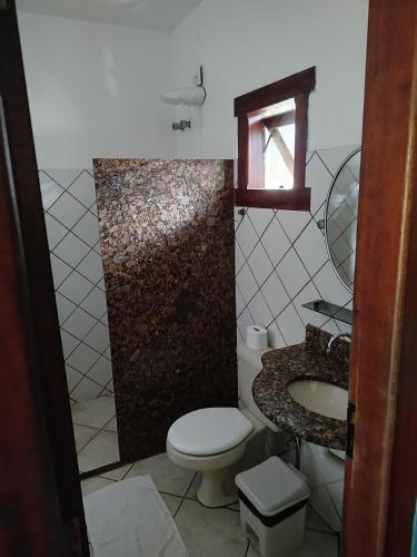 Bilik mandi di Pousada da Paz