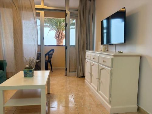 Et tv og/eller underholdning på Apartamento Sofia