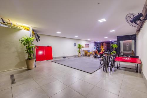 Χώρος καθιστικού στο Super Casa - Próxima à praia