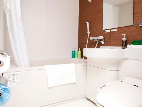 Ένα μπάνιο στο Hotel Route-Inn Kitamatsudo Ekimae