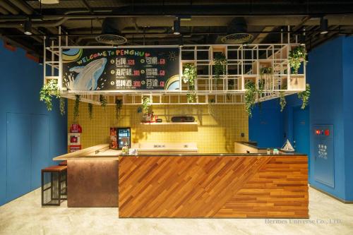 Una cocina o cocineta en Fullon Poshtel Penghu