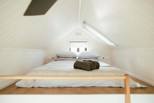 Cama o camas de una habitación en Tiny Harper