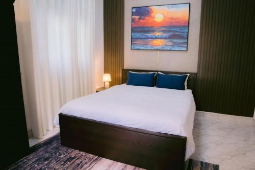 Katil atau katil-katil dalam bilik di Villa Di Angelo Negombo
