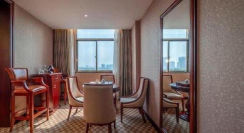 Zona de estar de Nanning Yongjiang Hotel