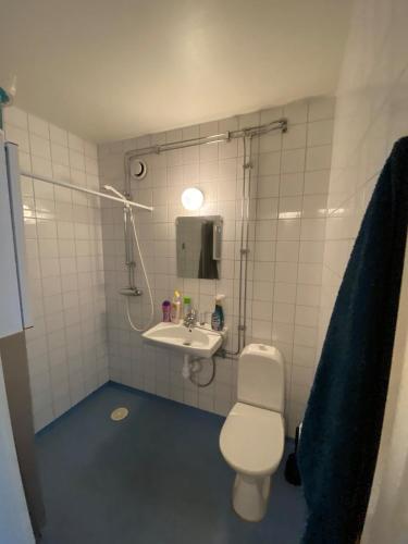 Koupelna v ubytování Studio Apartment in Gothenburg