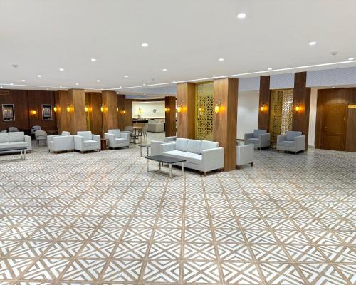 Χώρος καθιστικού στο Hotel Misgaron