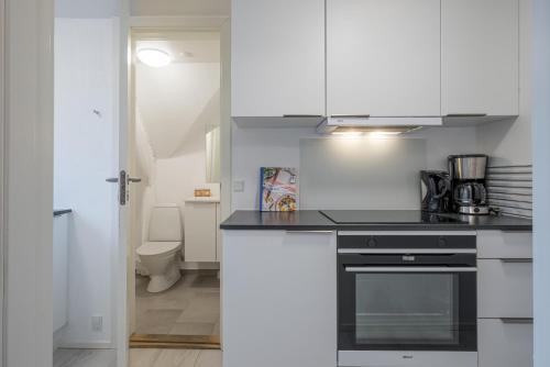 Koupelna v ubytování Scandinavian Charm in Aalborg