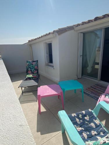 T2 Apartment, Sea View, Terrace