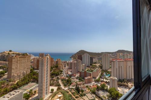 Flat with panoramic views, with garage and pool