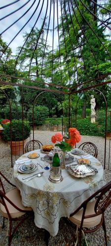 Zahrada ubytování Villa Carrara La Spada