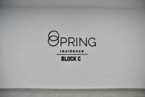 a logo for a spring institute block c at Langit dan Lantai #168ParkSelayangMall #HospitalSelayang #UitmSelayang in Kampong Jawa Tengah