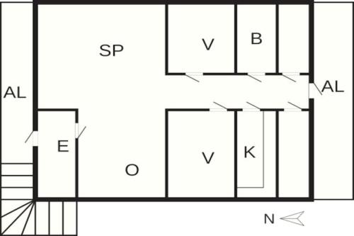 a schematic diagram of the experimental apparatus at 5 person holiday home in LAMMHULT, SVERIGE in Förhult