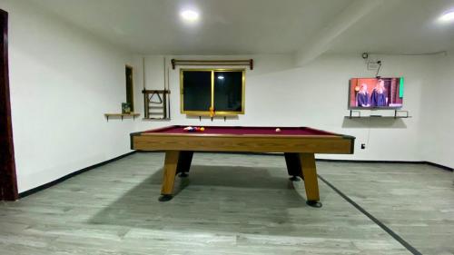 Meja biliard di Casa Acolman Caballos