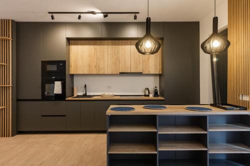 Η κουζίνα ή μικρή κουζίνα στο Future Apartment by Residence