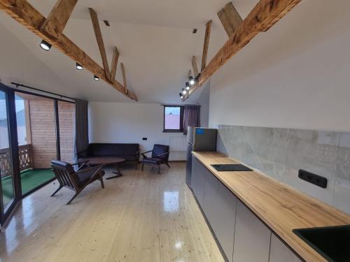 Χώρος καθιστικού στο Fazenda apart hotel , individual apartments with private courtyard