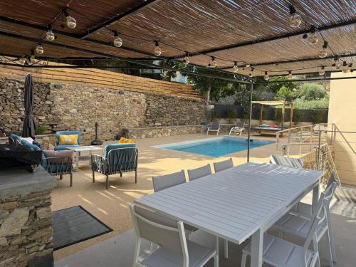 Πισίνα στο ή κοντά στο Splendide villa avc piscine-les Collines Bastia