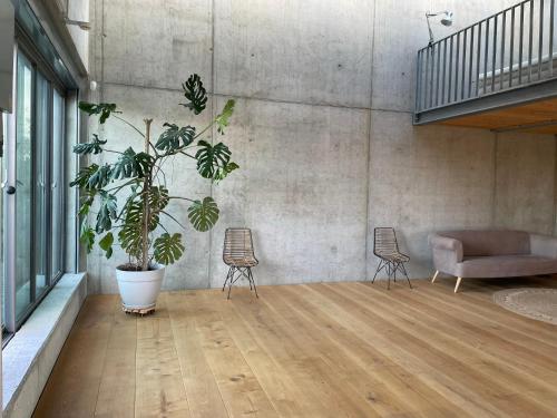 Χώρος καθιστικού στο Spreeblick Studio