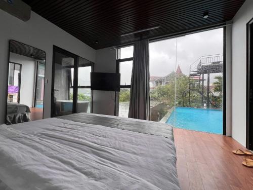 Kolam renang di atau dekat dengan Happy House Moc Chau