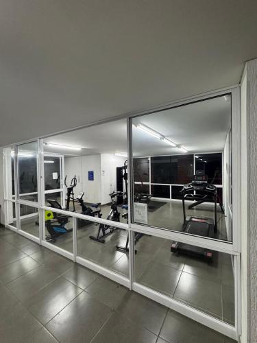 Γυμναστήριο ή/και όργανα γυμναστικής στο Apartamento moderno en el sur de Cali, valle del Lili