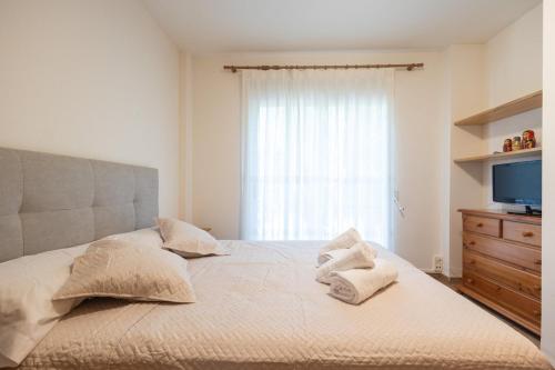 Katil atau katil-katil dalam bilik di Casa Potelos by Concept Flats