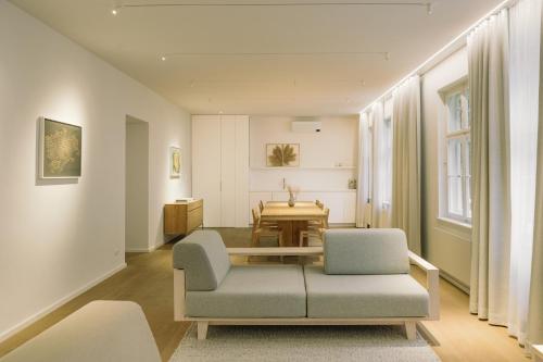 Posezení v ubytování Wilmina Hotel