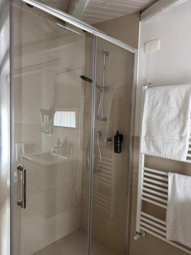 Koupelna v ubytování B&B Dimora delle Province