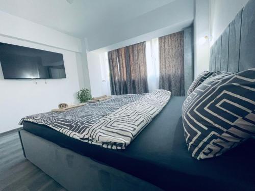 Katil atau katil-katil dalam bilik di Cristal Residence