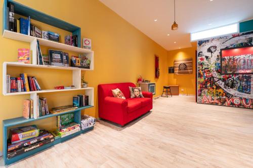 Ruang duduk di Magazzini Sasso Guest House