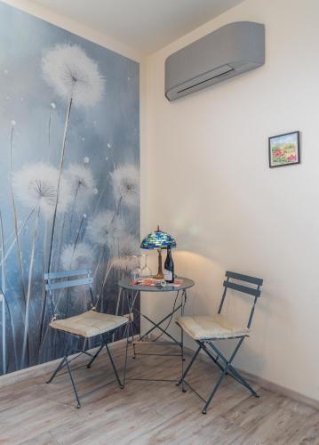 Ruang duduk di Magazzini Sasso Guest House