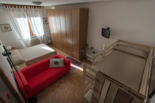 Giường trong phòng chung tại B&B Casa vacanza La Vela