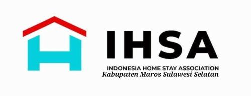 a logo for a home stay association with a house at Rammang Rammang Guest House in Kasijala