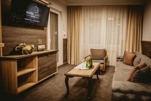 Area soggiorno di Hotel ZOO Sofia - Secured Paid Parking