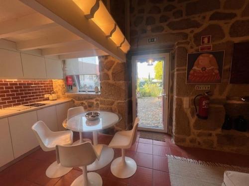 Η κουζίνα ή μικρή κουζίνα στο Casa do Lagar