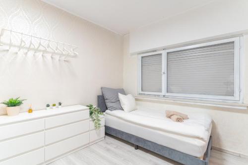 Katil atau katil-katil dalam bilik di Apartment Alfter