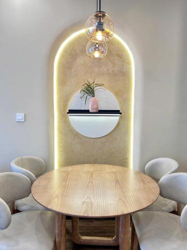 Ruang duduk di Pi & Pu Apartment Hai Phong- Hoang Huy Commerce