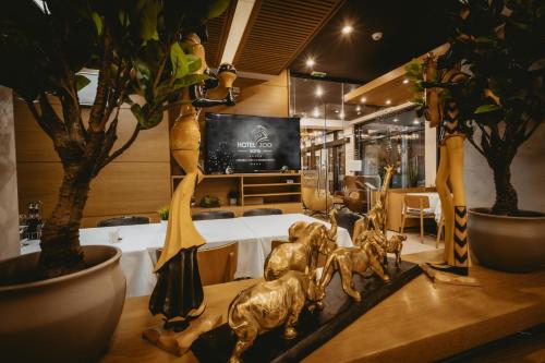 Area soggiorno di Hotel ZOO Sofia - Secured Paid Parking
