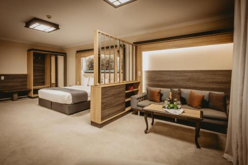 Letto o letti in una camera di Hotel ZOO Sofia - Secured Paid Parking