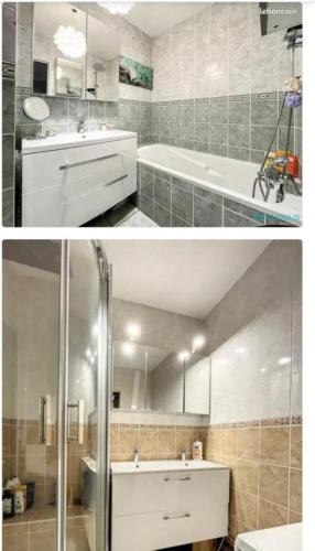 Bel appartement climatisé et spacieux de 100m2 au 3e étage avec ascenseur -A 5mn à pied du parc des expositions congrès de Dijon et ENG et 10mn du centre ville place Parking devant l'immeuble