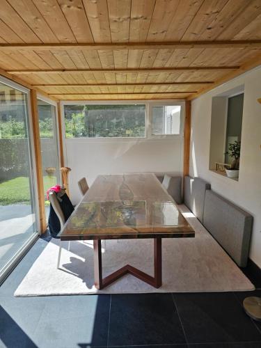 Χώρος καθιστικού στο Bernina Express House