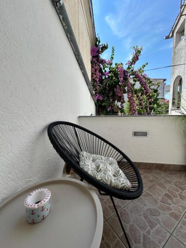 Balkoni atau teres di Apartman Obala deLuxe