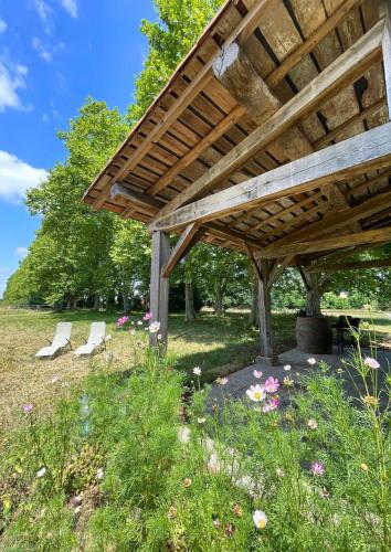 Κήπος έξω από το Domaine Rauly
